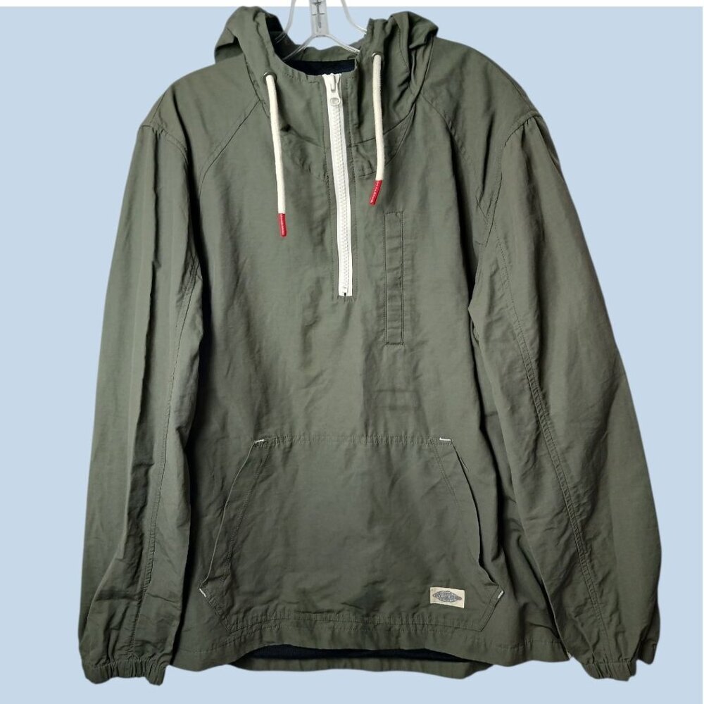 CPO Provisions  Raincoat Windbreaker Jacket Side Zipper Mens Sage Large - Picture 4 of 16